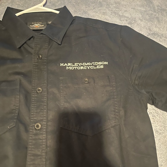 Harley Davidson Button Down Short Sleeve - Picture 2 of 7